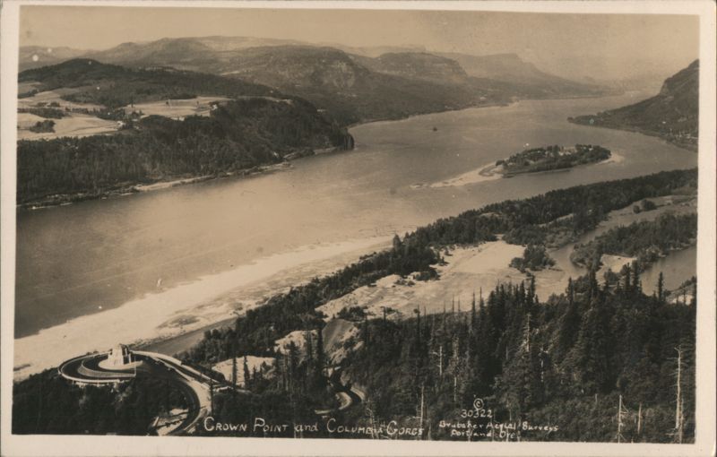 Crown Point and Columbia Gorge, Oregon