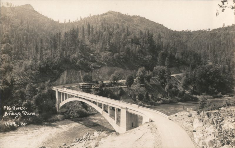 Pit River Bridge and Store California