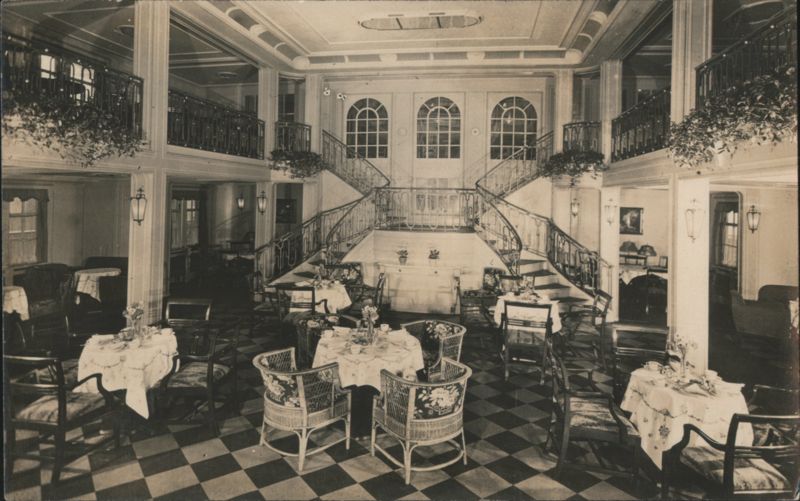 Steamship SS Milwaukee Staircase and Reception Room