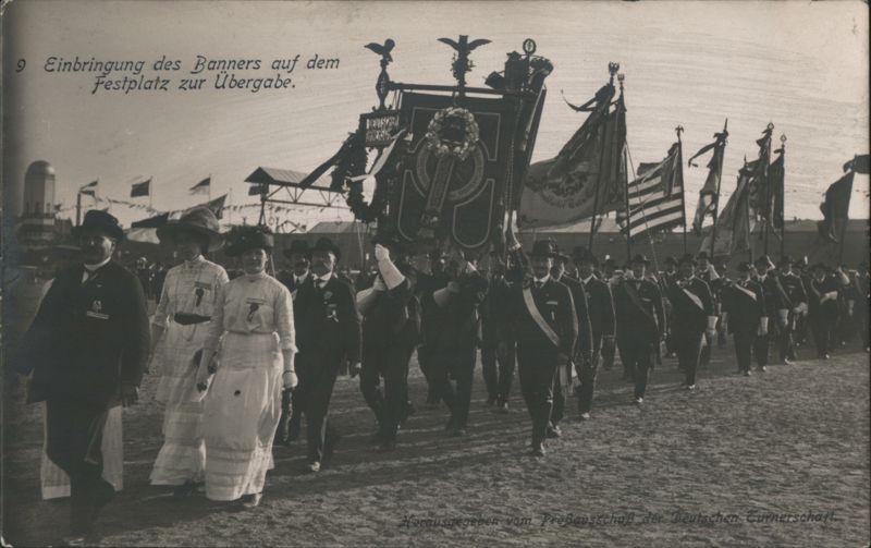 12th German Gymnastics Festival in Leipzig 1913 Germany