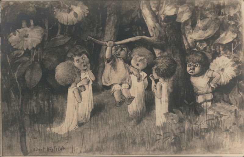 The Rival by Robert Högfeldt Illustration Artist Signed