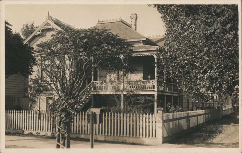 Victorian House with Wrap-Around Porch Buildings