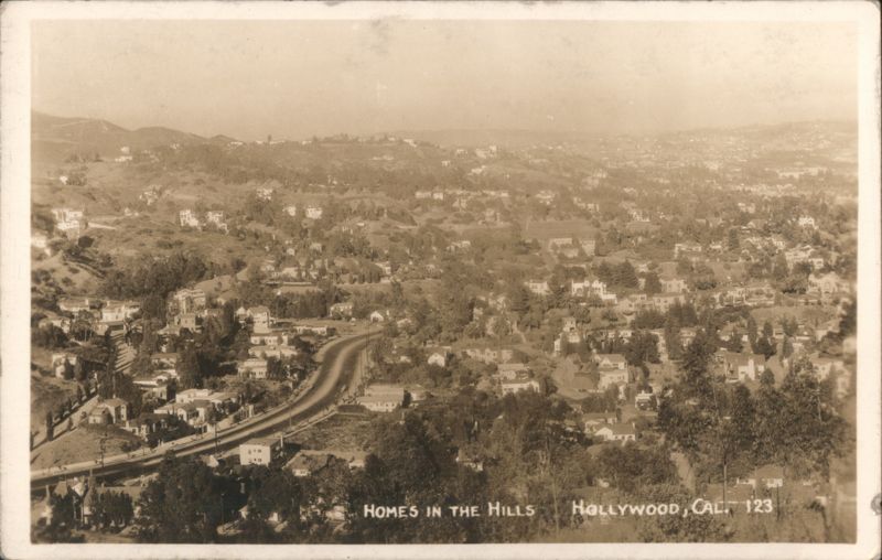 Homes in the Hills, Hollywood, California