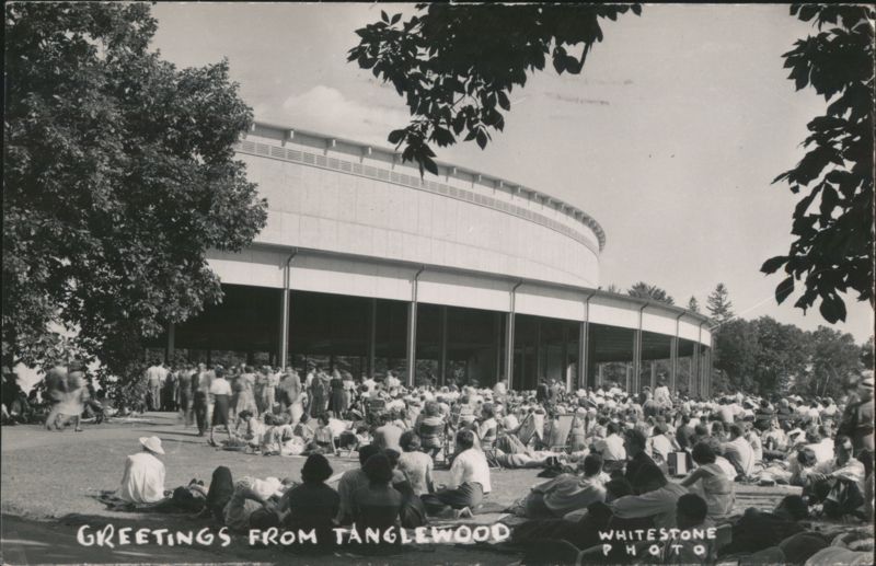 Tanglewood Music Shed Audience Lenox Massachusetts