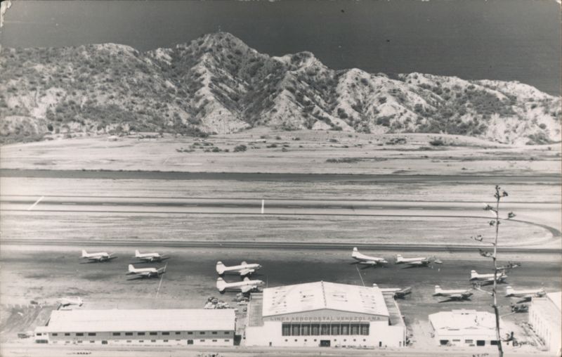 Linea Aeropostal Venezolana Hangar and Airport Maiquetía Venezuela