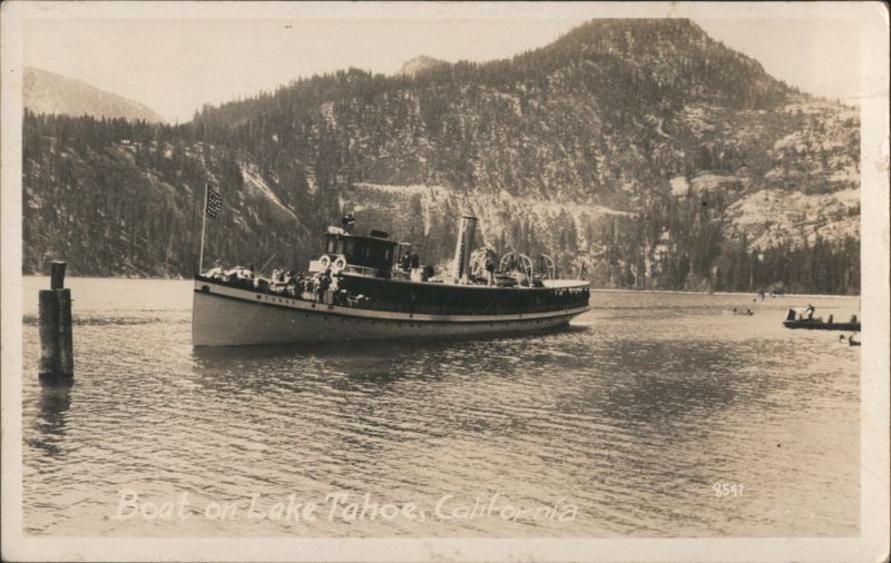 Steamer Tahoe on Lake Tahoe California Steamers