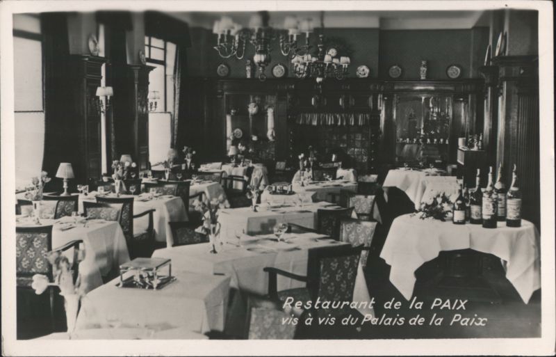 Restaurant de la Paix Interior, The Hague Netherlands