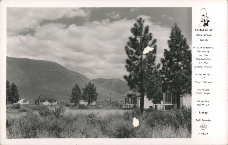 Cottages at Arcularius Ranch, Headwaters of Owens River Bishop California
