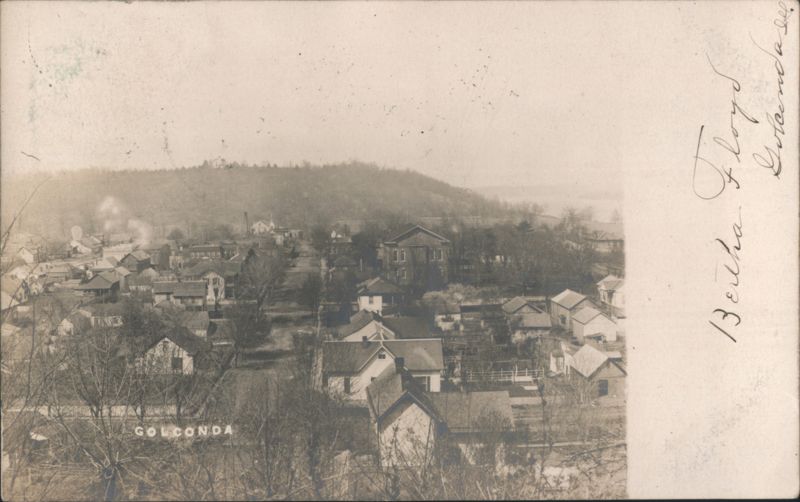 Panoramic View of Golconda Illinois