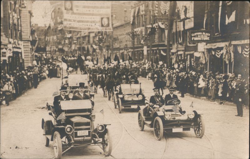 Parade Scene, Taft/Sherman ? Malden Massachusetts