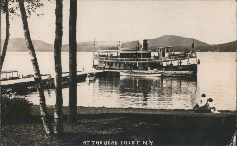 Clearwater Steamboat at the Head Inlet New York