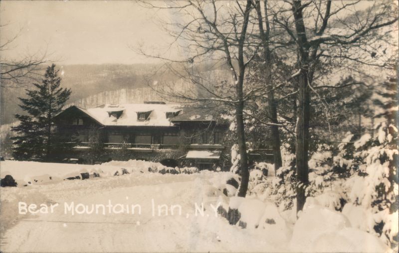 Bear Mountain Inn in Winter New York