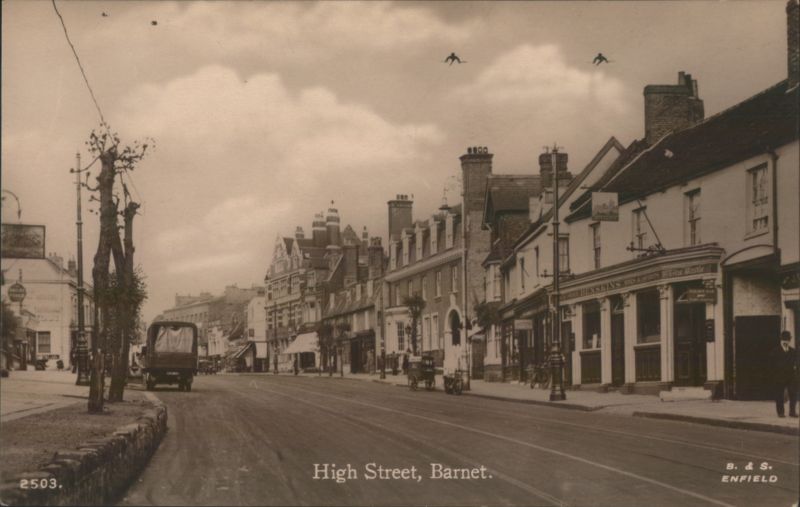 High Street, Barnet, Street Scene United Kingdom