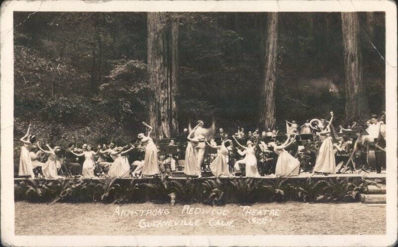 Armstrong Redwood Theatre Performance in Guerneville California