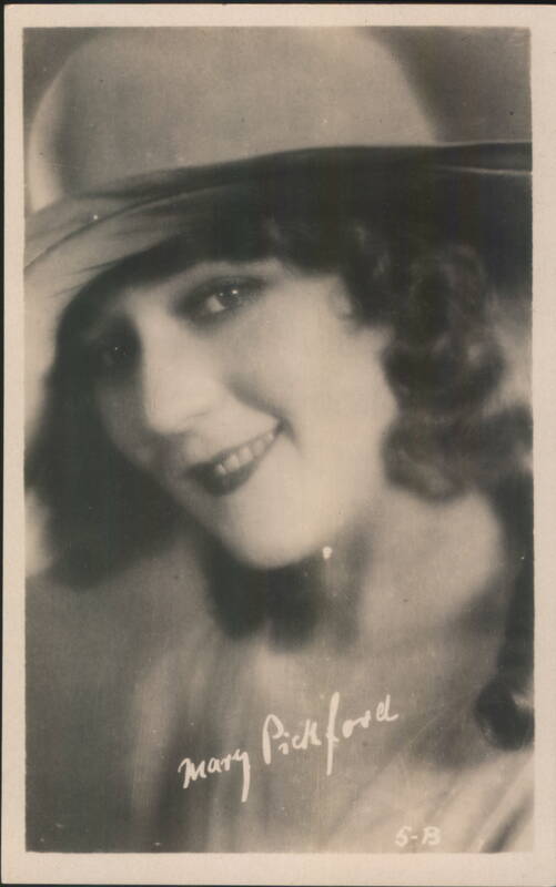 Mary Pickford Portrait Actresses