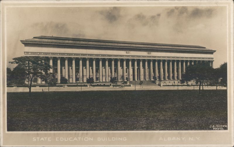 State Education Building Albany New York J.A. Glenn