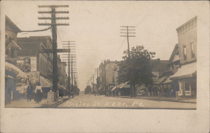 Fraley Street Scene, Kane, Pennsylvania