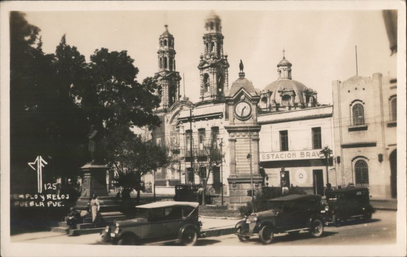 Templo y Reloj, Puebla, Mexico