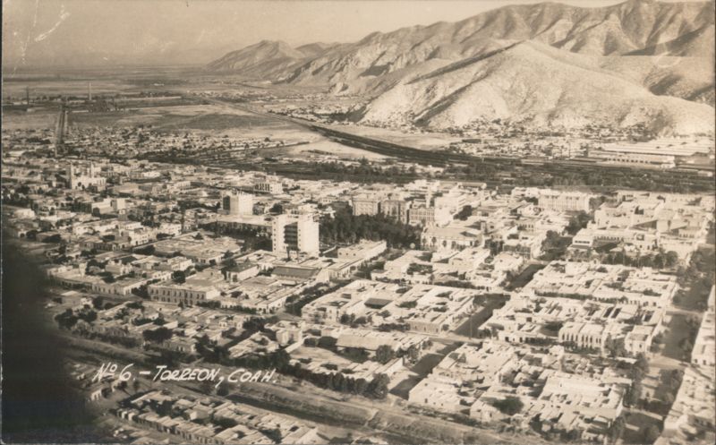 Aerial View of Torreon, Coahuila Colorado Mexico
