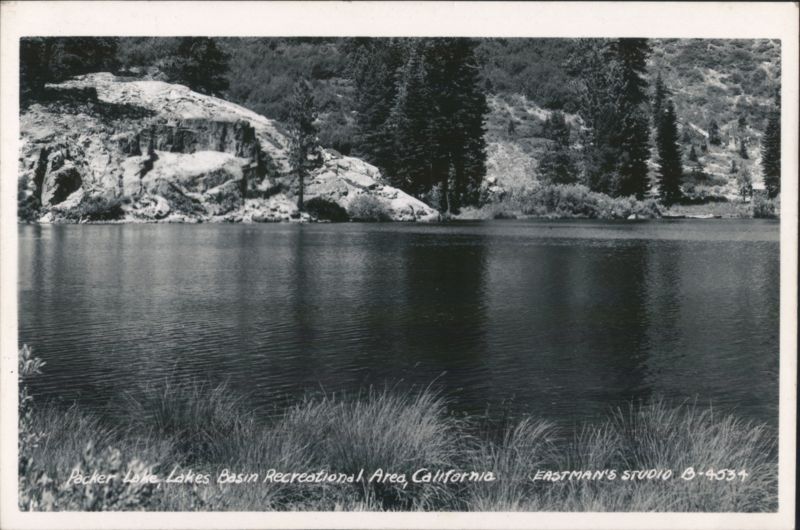 Packer Lake, Lakes Basin Recreational Area Graeagle California