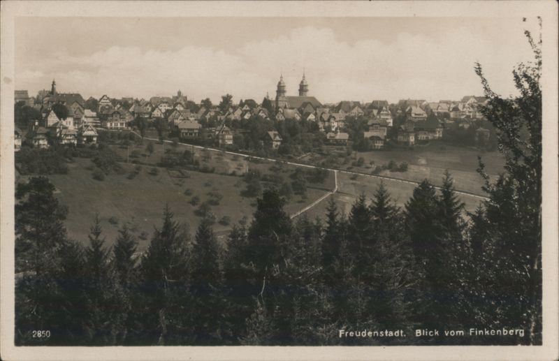 Blick vom Finkenberg, Freudenstadt Germany