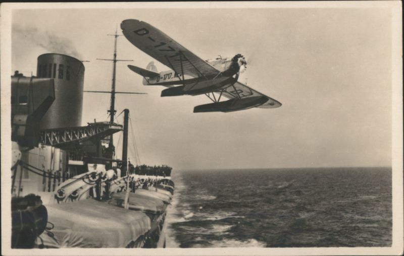 Katapultflugzeug D. Bremen Seaplane Launch Aircraft