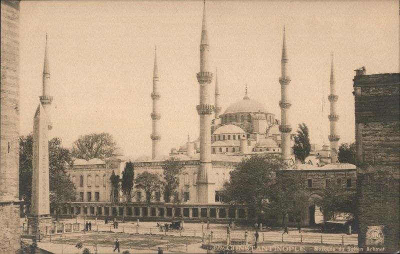 Sultan Ahmed Mosque, Constantinople Istanbul Turkey