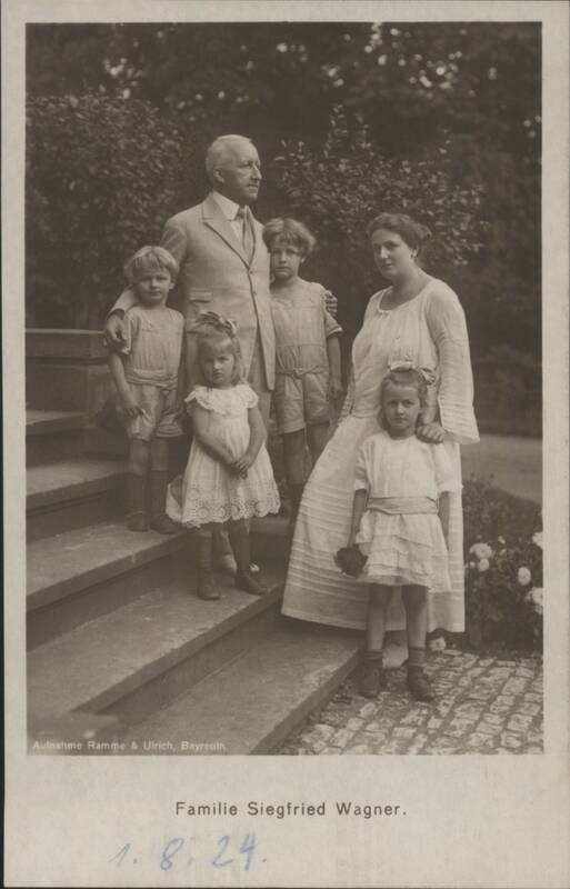 Familie Siegfried Wagner Bayreuth Germany Family Portaits