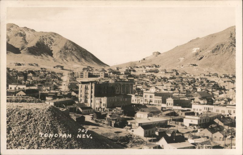 Mizpah Hotel and Town View Tonopah Nevada