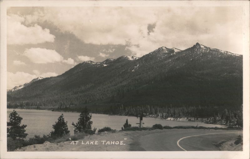 Mountain Landscape at Lake Tahoe California