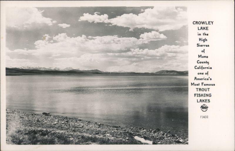 Crowley Lake, High Sierras, Mono County, California