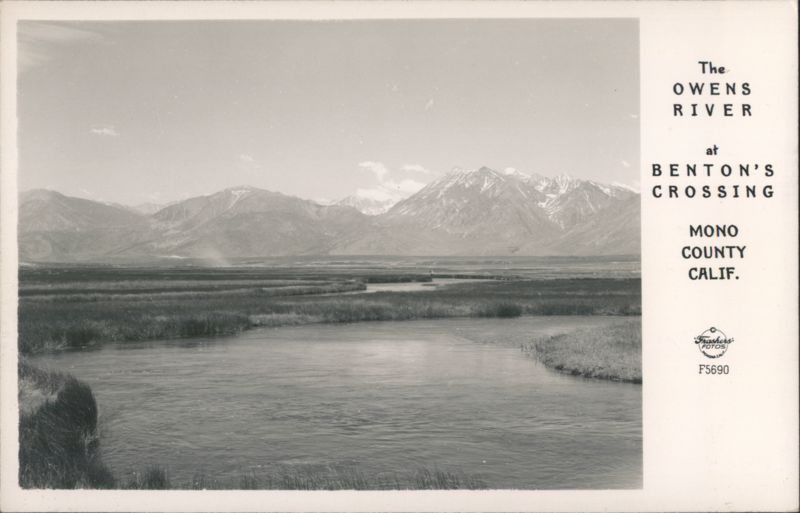 The Owens River at Benton's Crossing Mammoth Lakes California