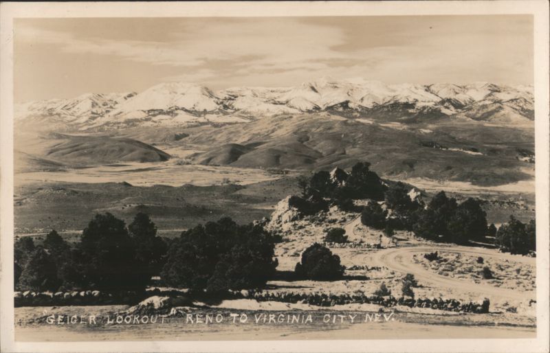 Geiger Lookout, Reno to Virginia City Nevada