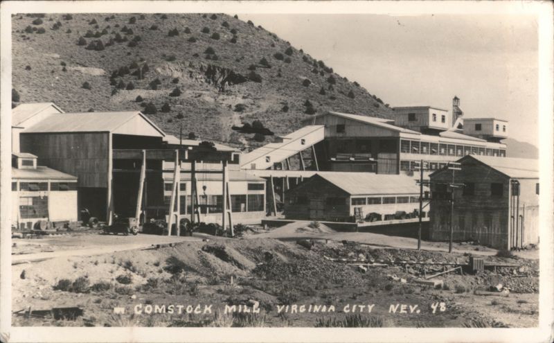 Comstock Mill, Virginia City, Nevada
