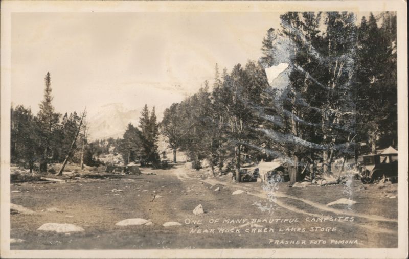 Campsites Near Rock Creek Lakes Store California Frasher