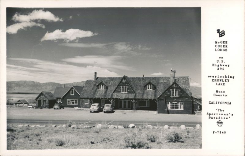 McGee Creek Lodge, U.S. Highway 395, Crowley Lake California