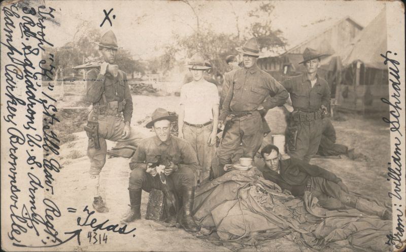 Troop K, 3rd Squadron, U.S. Army Soldiers in Brownsville Texas