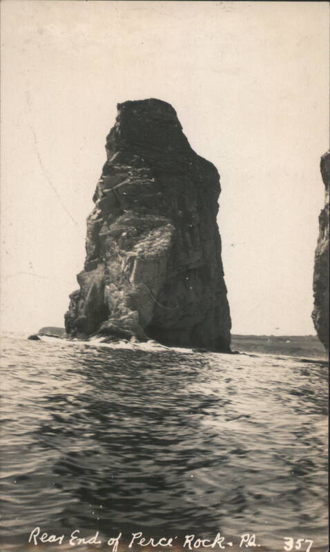 Rear End of Perce Rock, Quebec QC Canada