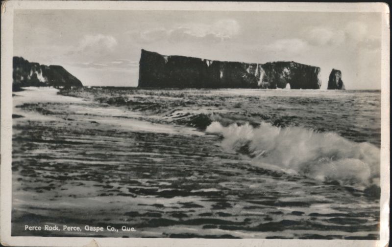 Perce Rock, Gaspe Peninsula QC Canada Quebec