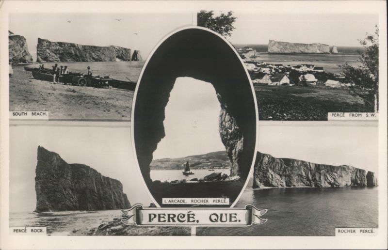 Perce Rock and L'Arcade Views, Quebec QC Canada