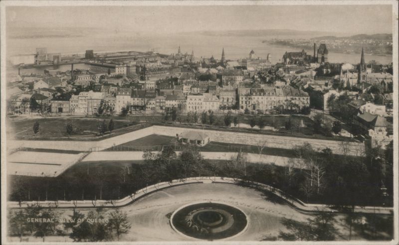 General View of Quebec City QC Canada