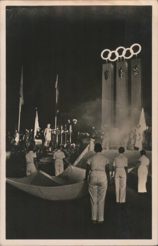 1936 Olympic Games Torchbearer Reception in Kiel Germany