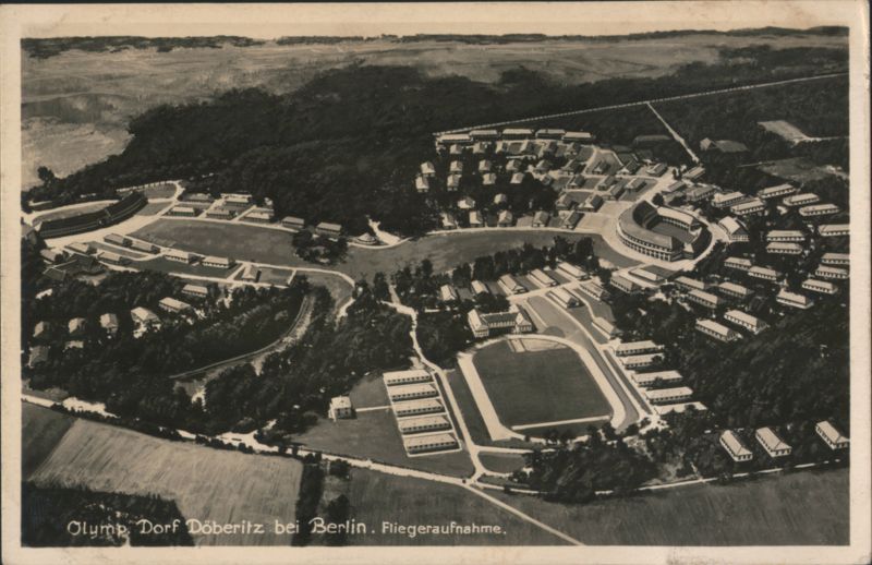 Olympisches Dorf Döberitz Aerial View Germany