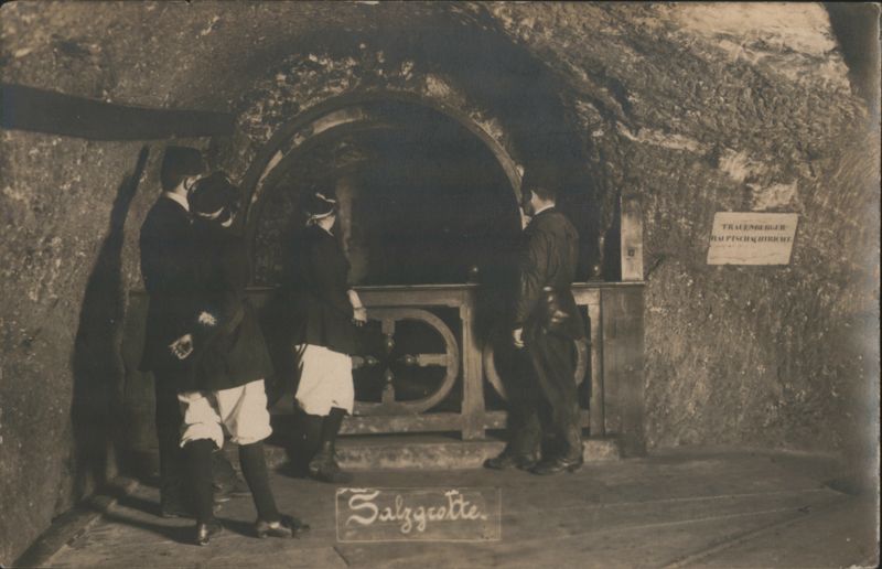 Salzgrotte Frauenberger Hauptschachtricht Berchtesgaden Germany