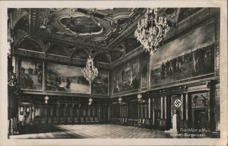 Bürgersaal Interior, Römer, Frankfurt am Main Germany
