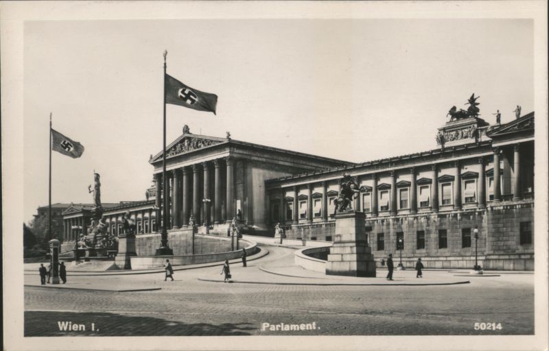 Austrian Parliament Building, Vienna, 1938