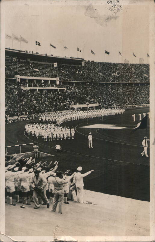 1936 Olympic Games Opening Ceremony in Berlin Germany