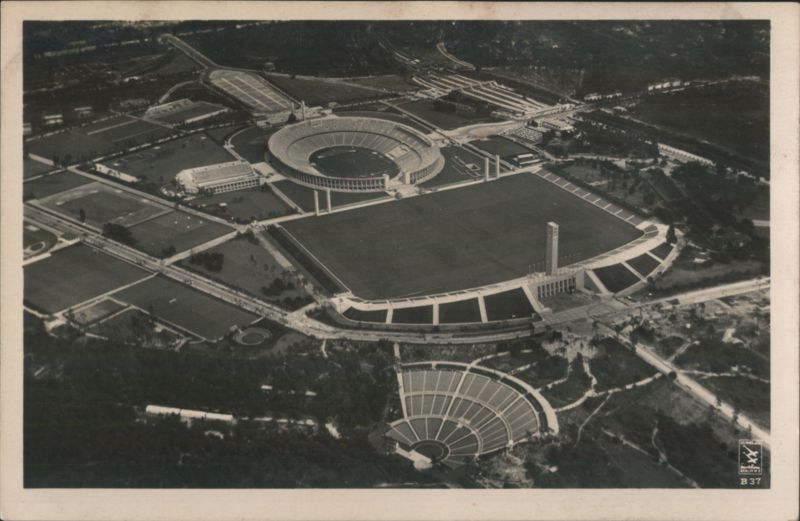 Reichssportfeld with Dietrich-Eckardt-Bühne, Berlin Germany