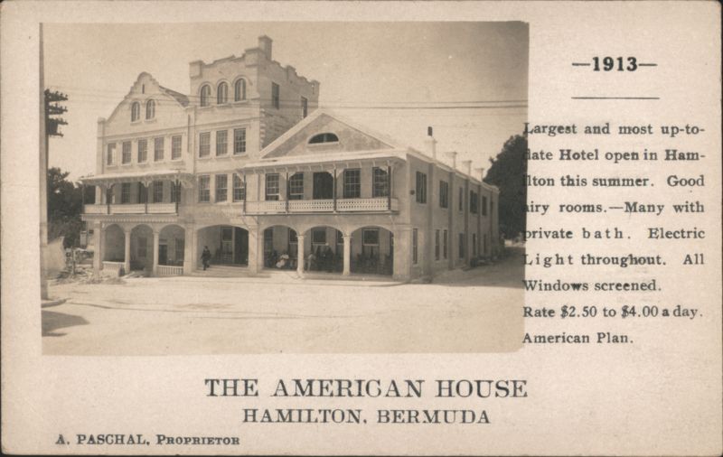 The American House Hotel, Hamilton, Bermuda