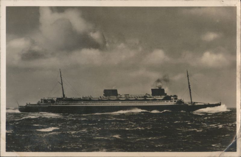 Norddeutscher Lloyd Turbinen-Schnelldampfer Europa Bremen Germany